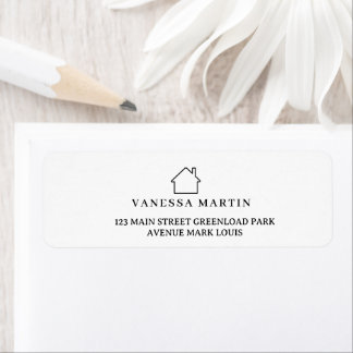 Modernes Immobilien-Werbemakler-Logo