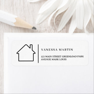 Modernes Immobilien-Werbemakler-Logo