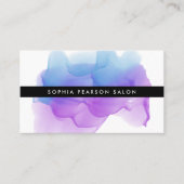 Modernes Indigo-Watercolor-Grundstück Treuekarte (Vorderseite)