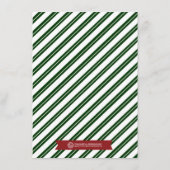 Modernes, individuell anpassbares Foto-Kartendesig (Rückseite)