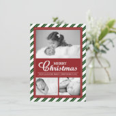 Modernes, individuell anpassbares Foto-Kartendesig (Stehend Vorderseite)