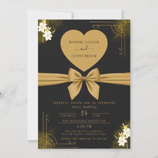 Modernes, individuell anpassbares Hochzeitdesign Save The Date (Vorderseite)