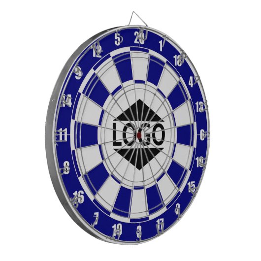 Modernes, individuell anpassbares Logo-Image auf B Dartscheibe (Vorderseite Links)