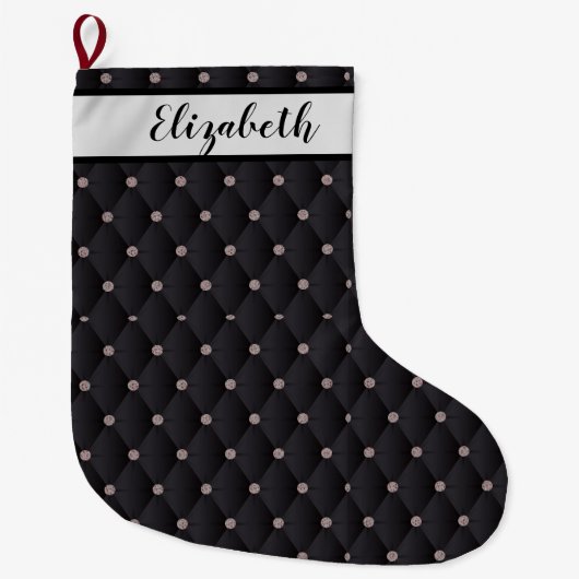 Modernes, individuell anpassbares Tufat Großer Weihnachtsstrumpf (Vorderseite)