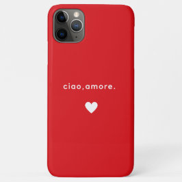 Modernes, individuelles italienisches Zitat Hi Lie Case-Mate iPhone Hülle