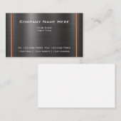 Modernes Industriedesign Visitenkarte (Vorne/Hinten)