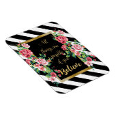 Modernes, inspirierendes Zitat Magnet (Rechte Seite)