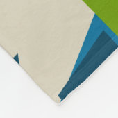 Modernes, Inspiriertes Fleece-Blanket Mitte des Ja Fleecedecke (Ecke)