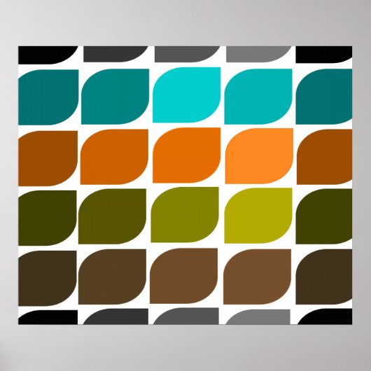 Modernes Inspiriertes Kunstposter Nr. 2 aus dem Mi Poster (Vorne)