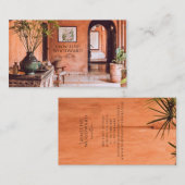 Modernes Interieur Realtor Real Anwesen Visitenkarte (Vorne/Hinten)