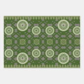 Modernes islamisches arabisches Muster Geschenkpapier Set (Vorderseite 3)