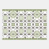 Modernes islamisches arabisches Muster Geschenkpapier Set (Vorderseite)