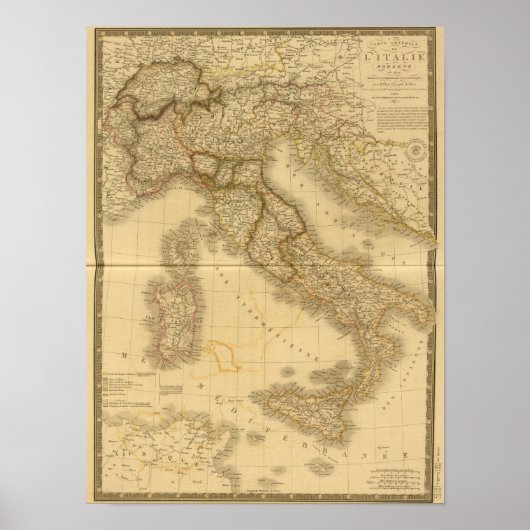 Modernes Italien Poster (Vorne)