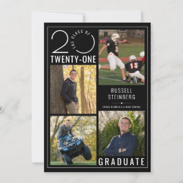 Modernes Jahr der Schwarzen Stylist im Abschluss Ankündigung