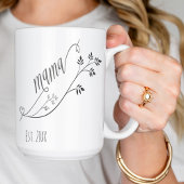 Modernes Jahr der Skriptmama Kaffeetasse