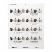 Modernes Japan Weihnachten Nordische Häuser Urlaub (Vorne)