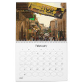 Modernes Jerusalem Kalender (Feb 2027)