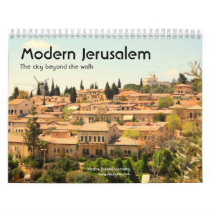 Modernes Jerusalem Kalender