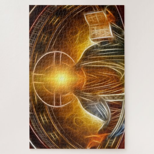 modernes Jesuspuzzle Puzzle (Vertikal)