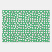 Modernes Jingle Bells Muster Geschenkpapier Set (Vorderseite 3)