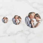 Modernes Jubiläumsjahr - Erneuerbares Foto Konfetti (Rückseiten)