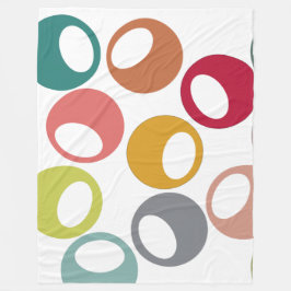 Modernes Juggling aus dem Mittelalter Fleecedecke