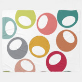 Modernes Juggling aus dem Mittelalter Fleecedecke (Vorderseite (Horizontal))