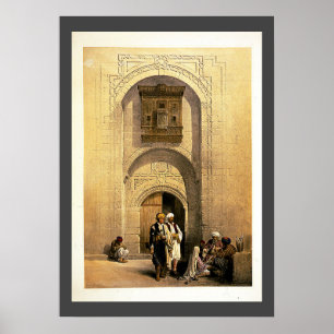 Modernes Kairoer Herrenhaus, Arabesque, Roberts/Ha Poster