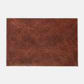 Modernes Kakao-Imitat Leder Fußmatte (Vorderseite)