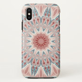 Modernes Kaleidoskop Mandala Fraktal Kunst Case-Mate iPhone Hülle (Rückseite)