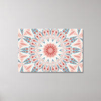 Modernes Kaleidoskop Mandala Fraktal Kunst