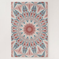 Modernes Kaleidoskop Mandala Fraktal Kunst