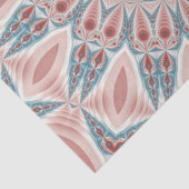 Modernes Kaleidoskop Mandala Fraktal Kunst Seidenpapier (Detail)