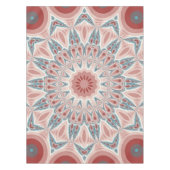 Modernes Kaleidoskop Mandala Fraktal Kunst Tischdecke (Vorderseite)