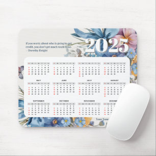 Modernes Kalenderangebot 2025 und Personalisierter Mousepad