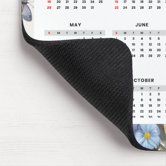 Modernes Kalenderangebot 2025 und Personalisierter Mousepad (Ecke)