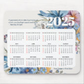 Modernes Kalenderangebot 2025 und Personalisierter Mousepad (Vorne)