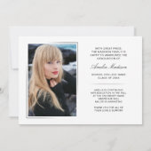 Modernes Kalligrafie-Skriptgraduat 2 Foto Ankündigung (Rückseite)