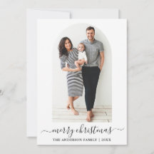 Modernes kalligrafisches Foto Weihnachten