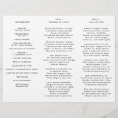 Modernes kalligrafisches Programm für zeitlose Sch (Rückseite)