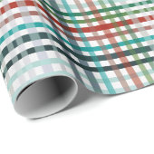 Modernes kariert geschenkpapier (Rolleneckpunkt)