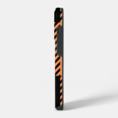 Modernes, Kariert gestreiftes iPhone 14 Pro Case Hülle (Linke Seite)