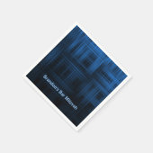 Modernes Kariert Serviette (Ecke)