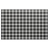 Modernes Kariertes Tartan-Muster in Schwarz und We Stoff (Fat Quarter (45,7 x 55,9 cm))