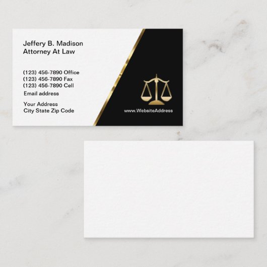 Modernes Kassandbüro Visitenkarte (Vorne/Hinten)