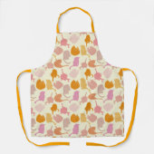 Modernes Katzenmuster Schürze (Vorderseite)