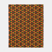 Modernes Kente Fleece Blanket, 50"x60" (Vorderseite)