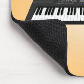 Modernes Keyboard-Synth: 3D-Modell: Mousepad (Ecke)