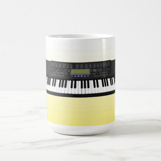 Modernes Keyboard-Synth: 3D-Modell: Tasse (Mittel)