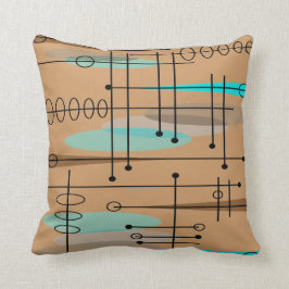 Modernes Kissen Atomic aus dem Mittelalter 11